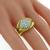 diamond 18k yellow gold ring 2