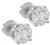 1.58ct diamond stud earrings photo 2