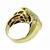 fancy yellow and white diamond 14k yellow gold ring 4