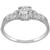  Antique Diamond Platinum Engagement Ring | Israel Rose