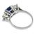 platinum sapphire and diamond 3 stone anniversary ring  4