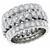  diamond platinum eternity wedding band  1