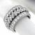  diamond platinum eternity wedding band  2