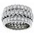  diamond platinum eternity wedding band  3