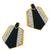 14k yellow gold diamond and onyx earrings 3