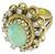 1960s opal diamond 14k gold ring photo