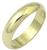 1960s 14k yellow gold wedding band 3/4 view photo