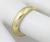 1960s 14k yellow gold wedding band on model photo