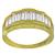 diamond  18k yellow gold ring 3