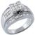 diamond 18k white gold ring 1