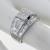  diamond 18k white gold ring 2