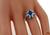 2.05ct Sapphire 0.20ct Diamond Ring Photo 2