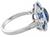 2.20ct sapphire 0.80ct diamond ring photo 3