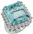 27.92ct Aquamarine 3.00ct Diamond Cocktail Ring Photo 1