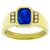  sapphire diamond 18k yellow gold ring 3