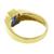  sapphire diamond 18k yellow gold ring 4