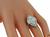 3.17ct Center Diamond Platinum Engagement Ring Photo 2
