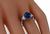 3.17ct Sapphire 0.60ct Diamond Engagement Ring Photo 2