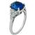 3.17ct Sapphire 0.60ct Diamond Engagement Ring Photo 3