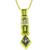 fancy color diamond 14k yellow necklace 2