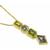 fancy color diamond 14k yellow necklace 3