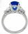 3.99ct Sapphire 0.70ct Diamond Engagement Ring Photo 4