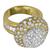 diamond 18k yellow  gold estate ring  3