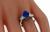 4.53ct Sapphire Engagement Ring Photo 2