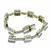 Diamond 14k yellow and white gold bracelet 4