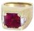 5.21ct pink tourmaline 0.35ct diamond ring photo 3