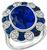 8.03ct Sapphire 1.66ct Diamond Ring Photo 1