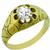  diamond 14k yellow gold  ring  1