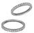 1.00ct diamond platinum eternity band  pic 3