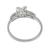 1920s Diamond Platinum Engagement Ring 
