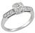 Estate 0.80ct Diamond Engagement Ring 