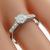 Antique 1920s 0.80ct Old Mine Brilliant Diamond Platinum Engagement Ring 