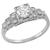 Antique Diamond Engagement Ring  