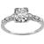 Antique Diamond Platinum Engagement Ring  | Israel Rose