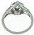 Art Deco 0.90ct Diamond Engagement Ring Photo 4