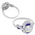 platinum diamond and sapphire engagement ring 3