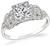 Art Deco 1.53ct Diamond Engagement Ring