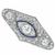 platinum diamond sapphire pin  1