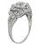 1.58ct Diamond Art Deco Engagement Ring