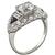 Diamond Onyx Engagement Ring