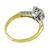  Diamond 14k Yellow & White Gold Engagement Ring 