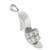 diamond 10k white gold pendant 1