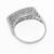 diamond  14k white gold  ring 4