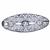 beautiful diamond platinum  pin 3