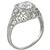 GIA 1.00ct Diamond Edwardian Engagement Ring