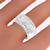 14k white gold diamond band 2